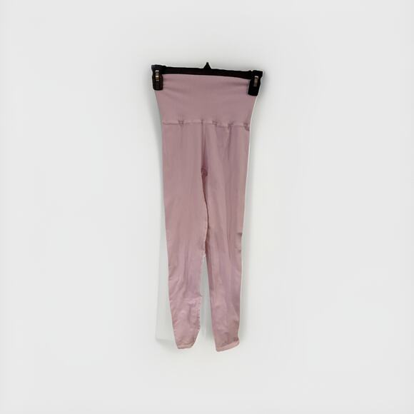 Free People FP Movement Legging Cotton Stretch Light Pink XS EUC‎ - Picture 2 of 8